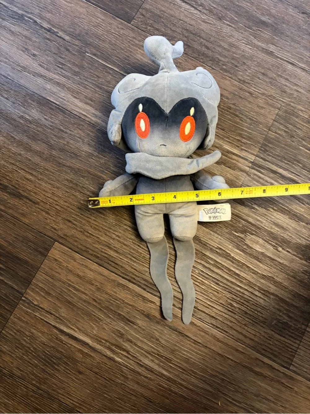 Pokémon Marshadow Plush WTC Gray Ghost Mythical Pokémon 10”